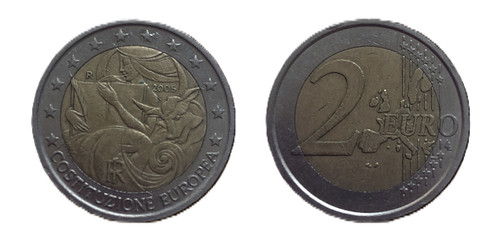 Euro italien 1 - -,
