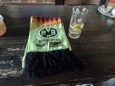 BVB Fanartikel, Schal und Bierkrug, Buch Deutscher Meister 1994/1995,