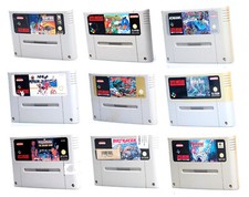 SUPER NINTENDO SPIELE - SECRET OF MANA / TURTLES IN TIME / SUPER MARIO (B-Ware)