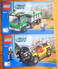 LEGO CITY: Bergwerk (4204) mit original Bauanleitungen ohne OVP, gebraucht