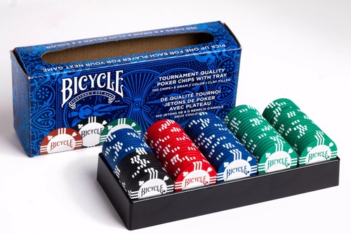 Bicycle poker chips - poker,