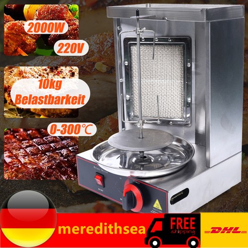 Lpg gas dönergrill rotissiere - dönergrill,