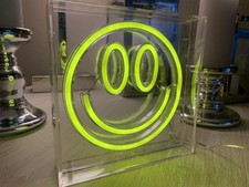 SMILEY Neon LED Licht Lampe