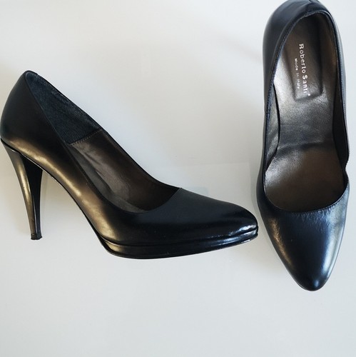 Pumps schwarz roberto - pumps, santi