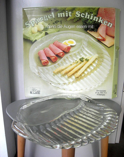 Große spargel mit schinken - spargel,