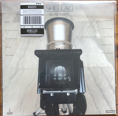 Shellac all trains vinyl - trains,