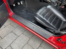 Mazda MX 5 NA Einstiegsleisten Edelstahl / Carbon TOP