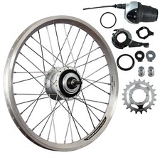 20 Zoll Hinterrad Hohlkammerfelge Shimano Nexus Inter-8 Nabenschaltung- silber
