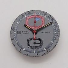 Uhrwerk Tissot Chrono Sideral Bullhead mit Zifferblatt