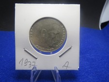 5 Reichsmark 1937 A Hindenburg