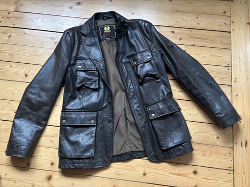 Belstaff herrenlederjacke - belstaff,