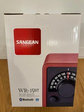 Sangean WR-15BT Rot Schwarz