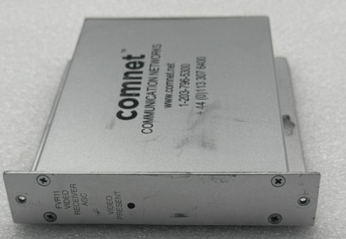 Comnet communication fvr11 agc - comnet,
