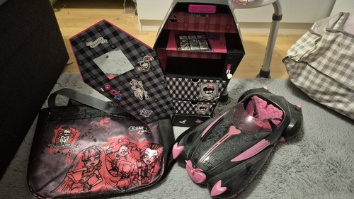 Monster high möbel set auto - high, set,