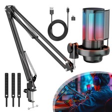 Gaming Mikrofon PC mit Arm USB