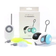 Katzenspielzeug ferngesteuertes Auto Katzenball Interaktives Spielzeug Training