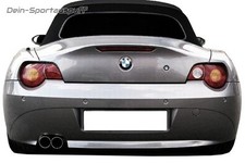 Eisenmann Sportauspuff BMW Z4 E85 Roadster mit Serienheckschürze 2x76mm scharf