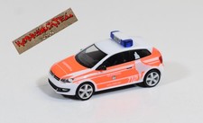 Herpa 1:87 H0 - VW Polo Kommandowagen "Feuerwehr Wolfsburg" - ohne OVP - G 197