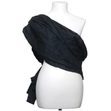 Stillschal, Damen, Schwarz