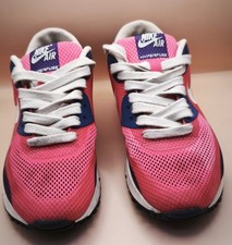 Nike Air Hyperfuse (Modell 454460-600, Farbe Pink/Weiß/Blau, Größe 37,5)