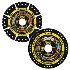 SabreCut 125 mm vakuumlötet Multi Material & Metallschneiden Diamantscheiben