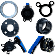 PVC Flanschsystem | Bundbuchse