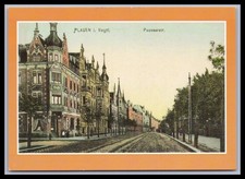Ansichtskarte plauen - ansichtskarte, im