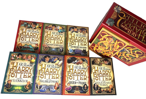 Harry potter band schuber - band, 1-7