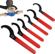 Hakenschlüssel, 6 Stück