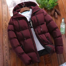 Herren Steppjacke mit Kapuze