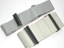 SCSI Flachband-Kabel für Festplatten Laufwerke, 50-pol.+ 68 pol.