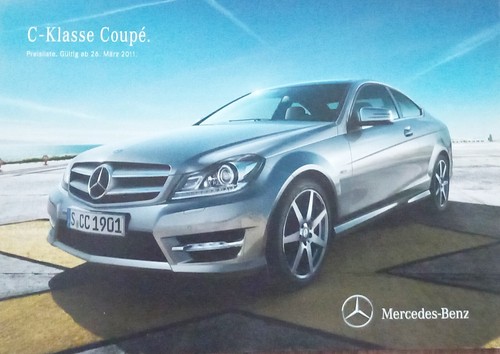 Mercedes benz klasse coupe - mercedes-benz, c-klasse
