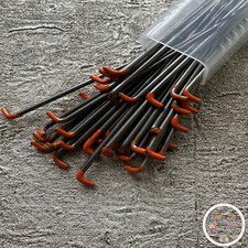 Heidifeathers® Filznadeln - umgekehrte / umgekehrte Nadel 10 x 40 g (orange Spitze)