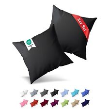 2er Pack Jersey Kissenbezug Kissenhülle Kopfkissenbezug 100% Baumwolle Neu