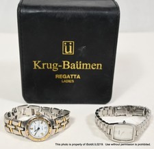 LOT 2 Womens Watch KRUG-BAUMEN