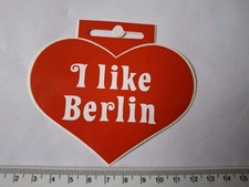 alter Aufkleber I like Berlin