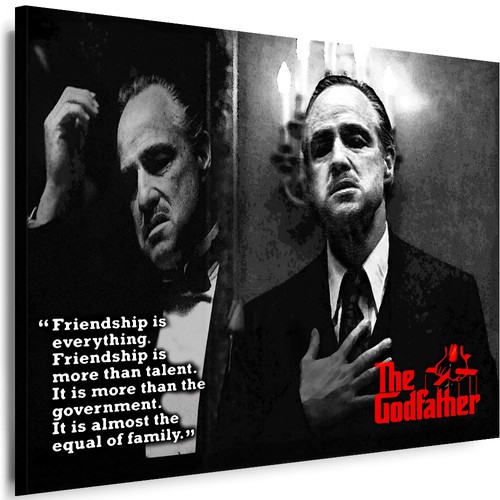 Bilder leinwand godfather der - bilder,