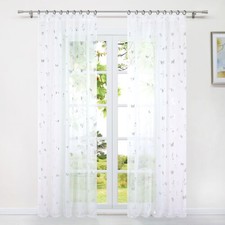 1 Stück Gardinen Transparent