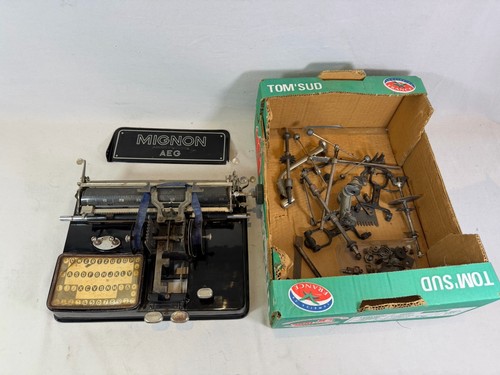 Aeg mignon schreibmaschine - aeg,