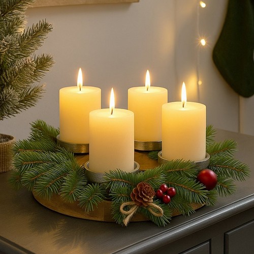 Adventskranz tischkranz - adventskranz,