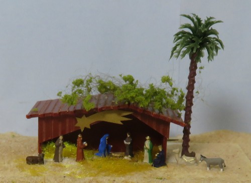 Krippe bausatz maria - 1:220, )