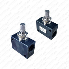 Hydraulik Block Drosselventil Drosselrückschlagventil  2 - 10 bar | Aluminium