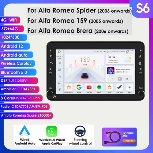 Gps navi autoradio für alfa - navi,