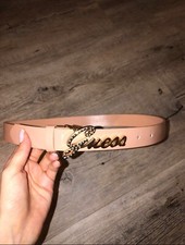 Guess Gürtel nude XS neu goldene Schnalle 
