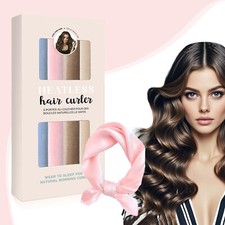 3/4X SET Samt Lockenwickler