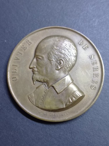 Medaille olivier serres - olivier, ste