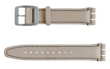 Original Swatch Irony Chrono 19 mm Leder Armband Wild Ride AYCS574 Neuware