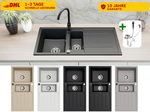 Granitspüle 100x50 - , cm