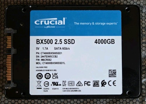 Crucial bx500 4tb - crucial, 4tb,