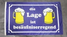 Fahne flagge bier die lage - fahne,